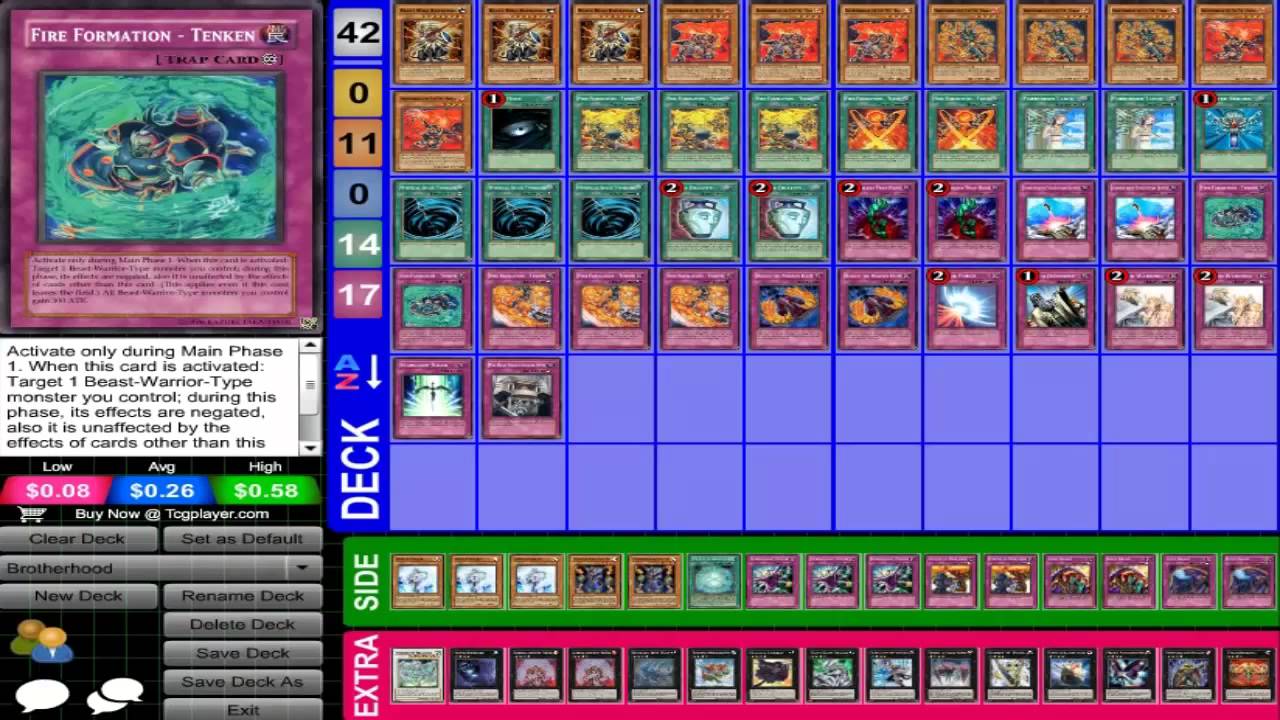 2nd Place St Louis Regional Deck Profile BROTHERHOOD  Alexander Drees