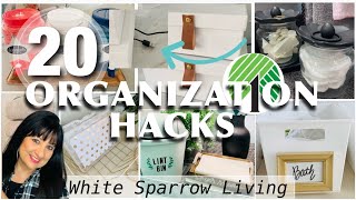 🌼 NEW! 🌼 MUST SEE DOLLAR TREE HACKS DIYS ORGANIZATION & STORAGE SOLUTIONS ON A BUDGET! FAMILY FUN!