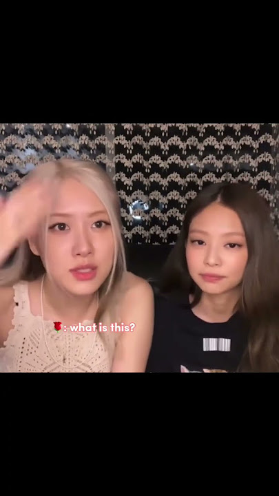 when jennie made rosé blush🫣😳 #chaennie #blackpink #viral #vlive