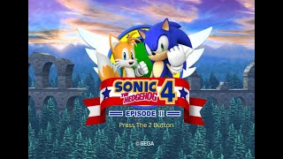 What If Sonic 4 Episode II Was on Wii?