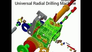 Radial Drilling Machine Main Body Assembly by : 9426207129