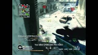 CoD4 Quick Scope and No Scope on Crash