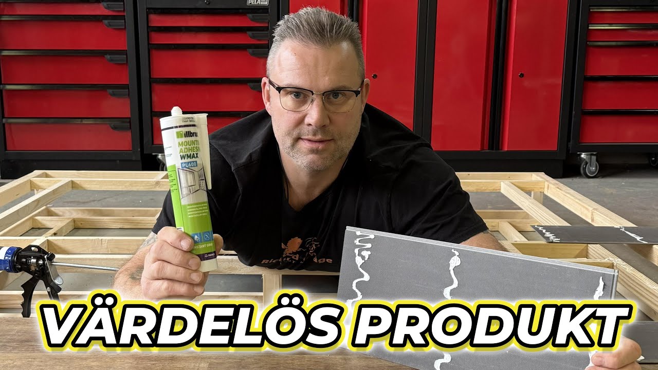 Testar Montagelim PL 600 - Torkar Snabbt men Fäster Aldrig