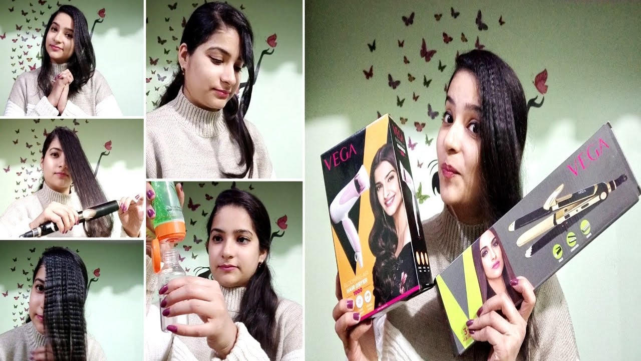 How to style your hair with VEGA hair stylers YouTube