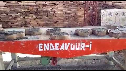 Concrete Paver Block Making Machine - Vibrating Table Type