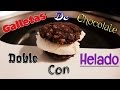 Galletas de chocolate doble con helado #38