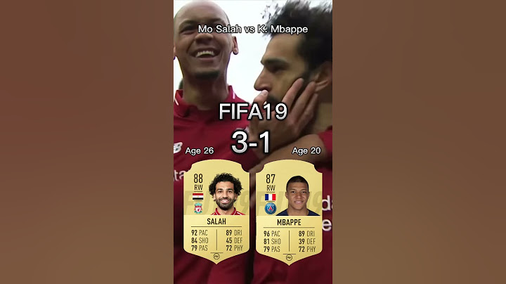 Mohamed Salah vs Kylian Mbappe【FIFA OVR Compilation】サラーvsエンバペ