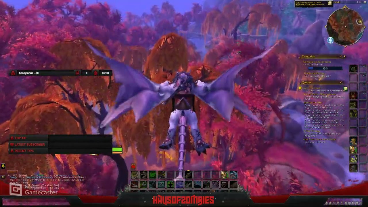 Court of Farondis/Highmountain Tribe/Dreamweavers Reputation.