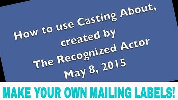 How Actors Use Casting About