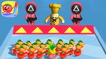 Max Level Fruit Rush‬ ​​- Gameplay All Boss Levels Clear Android,Ios