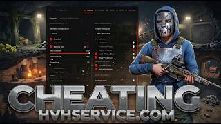Rust Cheating | Dominating Rust Server with HvHService cheats!
