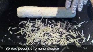 Christmas Cheese Pate with Healthy Low Carb Flat Bread Crackers from Damascus Bakeries