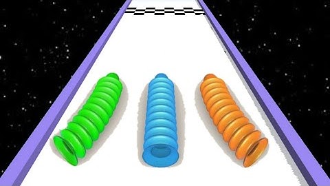 Pop Tube Runner 3D - Asmr Color Match (Gameplay) All Levels