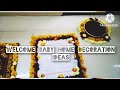 Welcome baby decoration ideas welcome baby decoration rangoli decoration welcome baby home