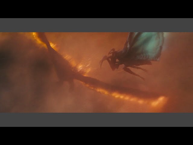 Mothra fights Rodan, death of Mothra class=