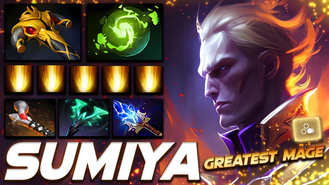 SumiYa Invoker Greatest Mage - Dota 2 Pro Gameplay [Watch & Learn]