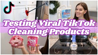 TESTING VIRAL TIKTOK CLEANING PRODUCTS | TOP CLEANING PRODUCTS | CLEANTOK