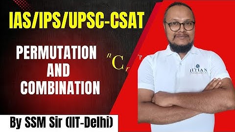 free CSAT batch for permutation and combinations  | Free CSAT classes for UPSC LECT- 02