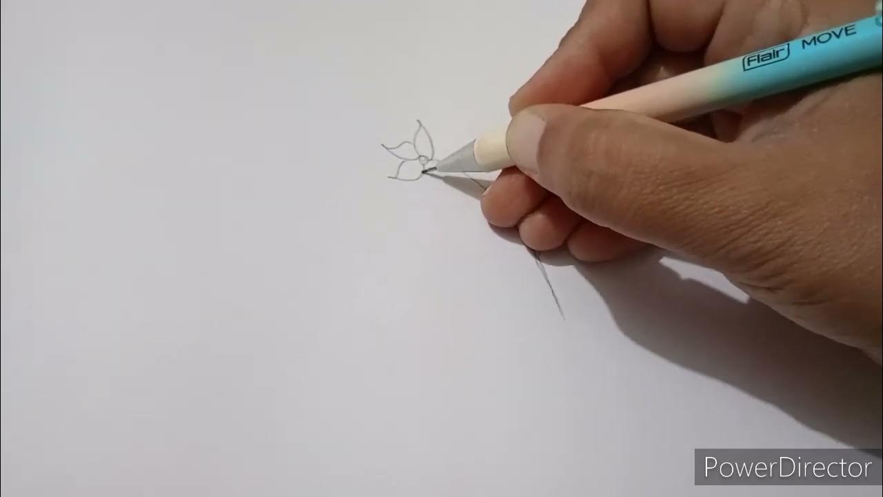 How To Make Amazing flowers Drawing Art 55 YouTube