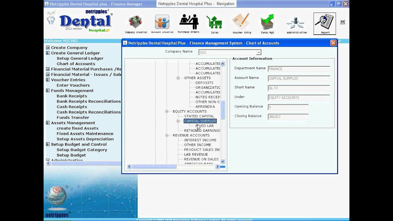 Hospital Chart Of Accounts