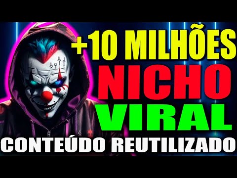 +10 MILHÕES | Canal  Dark Nicho Viral Com conteúdo REUTILIZADO