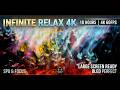 Coloured Ink Nebula: 10 Hours 4K Slow Motion Underwater | Relaxing Music for Sleep, Spa & Study 🌌🎧