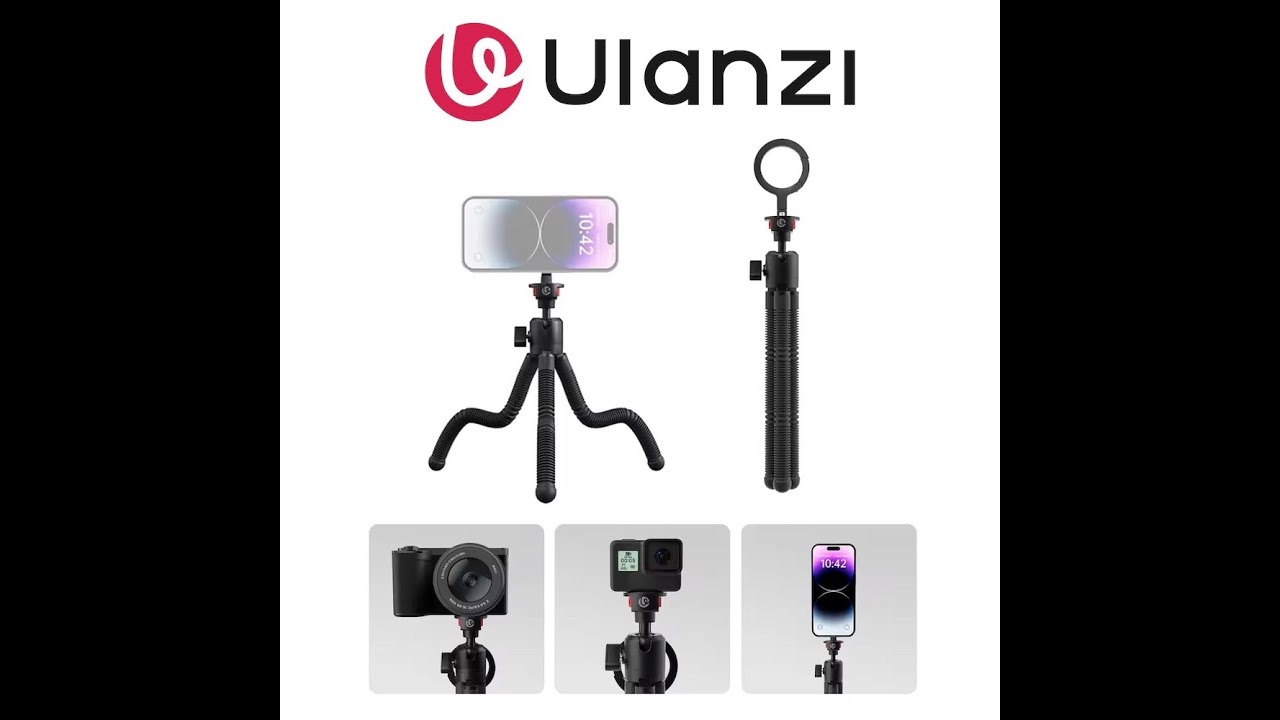 Ulanzi MT30 Flexible Tripod with Magnetic Phone Holder
