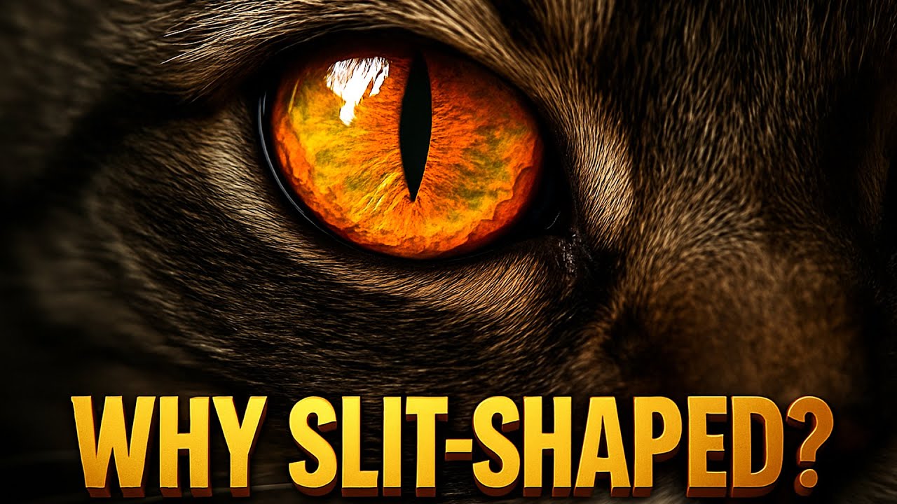 Why are cats’ eyes shaped vertically like that?