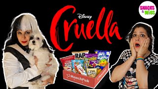 *• SNACKS & WiGS – CRUELLA DeVIL – **NEW MUNCHPAK** •*