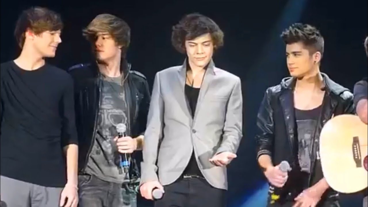 Harry 'catching a grenade' for Louis + mirroring