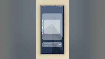 Home Screen widgets stack in One UI 5.0 - 2023