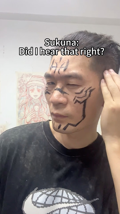 What would nearsighted Sukuna see with glasses? The results will shock you!#sukuna #jujutsukaisen