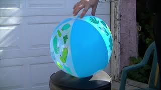 Playing With My Beach Ball