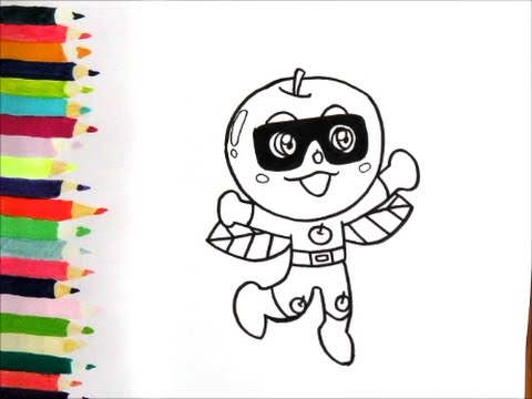 アンパンマンイラスト 描けたらうれしい ホラーマンの描き方 ゆっくり編 How To Draw Anpanman Youtube