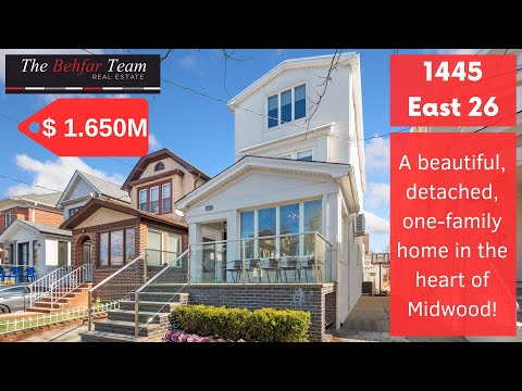 1445 East 26th Street, Brooklyn, NY home video tour