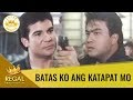 Ang paghaharap nina Edu Manzano at Bong Revilla Jr.  | Batas Ko Ang Katapat Mo