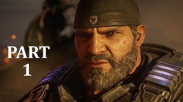 GEARS 5 Walkthrough Gameplay Part 1 - ACT 1: SHOT IN THE DARK INTRO (Gears of War 5)