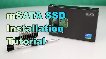 Samsung 840 EVO - How to Install a mSATA SSD in your Notebook - Full Tutorial [HD]