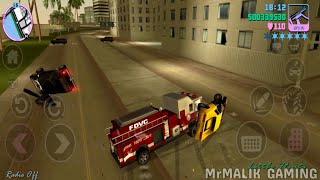FIREFIGHTER TRUCK VS POLICE FORCE IN GTA VICE CITY
