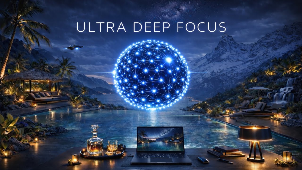 ULTRA DEEP FOCUS 🔵 2 Hour Flow State Music for Intense Concentration & Peak Productivity