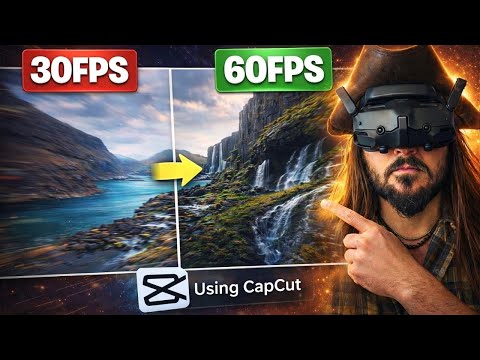 Convert ANY FPS to Ultra-Smooth 60/120FPS in CapCut (24, 25, 30, 50 FPS)