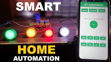 How TO Make Home Automation System | Voice & Remote Control