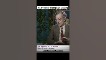 How Do Languages Change Over Time? | Noam Chomsky #shorts