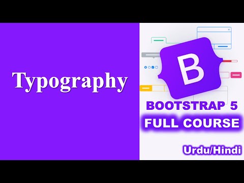 Typography in Bootstrap| Bootstrap Complete Tutorials