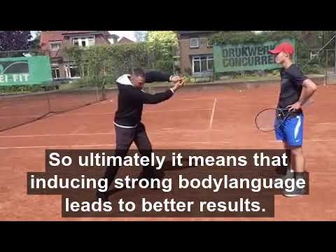 4. The power of bodylanguage in tennis - it works both ways - Dutch with English subtitle