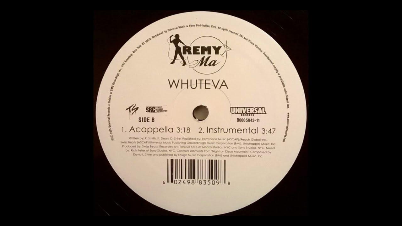 Remy Ma Whuteva (Acapella) YouTube