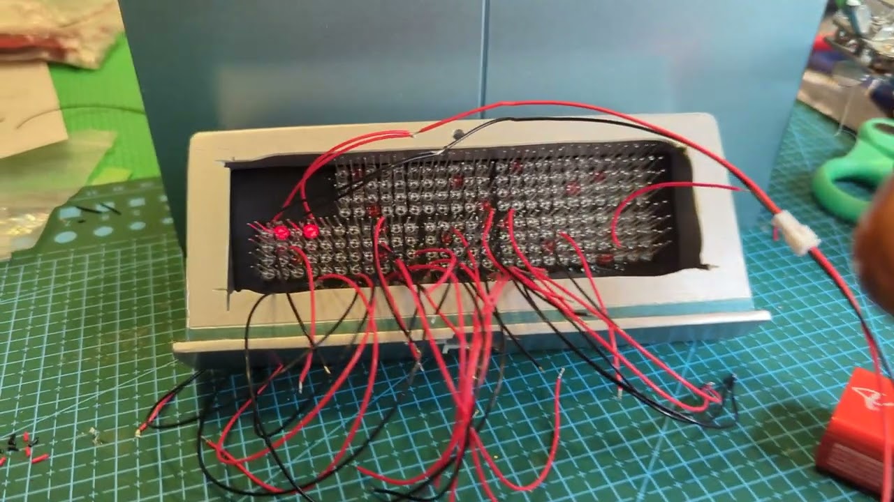 ProCustomFigures 1/6 Scale BatComputer -- LED Chaser Install Part 2