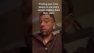 Finding Your Inner Peace The Chosen One