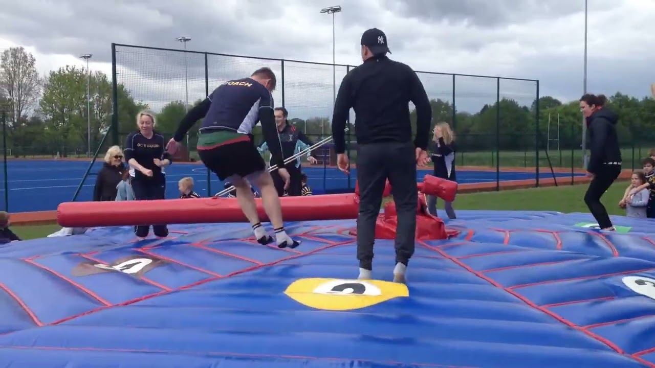 last man standing inflatable hire