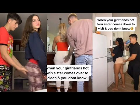 Slapping Girlfriend Twin Butt Funny Video Compilation 